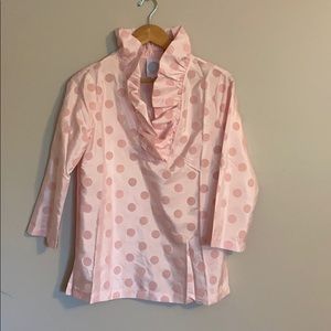 Devon Baer Ruffled Top